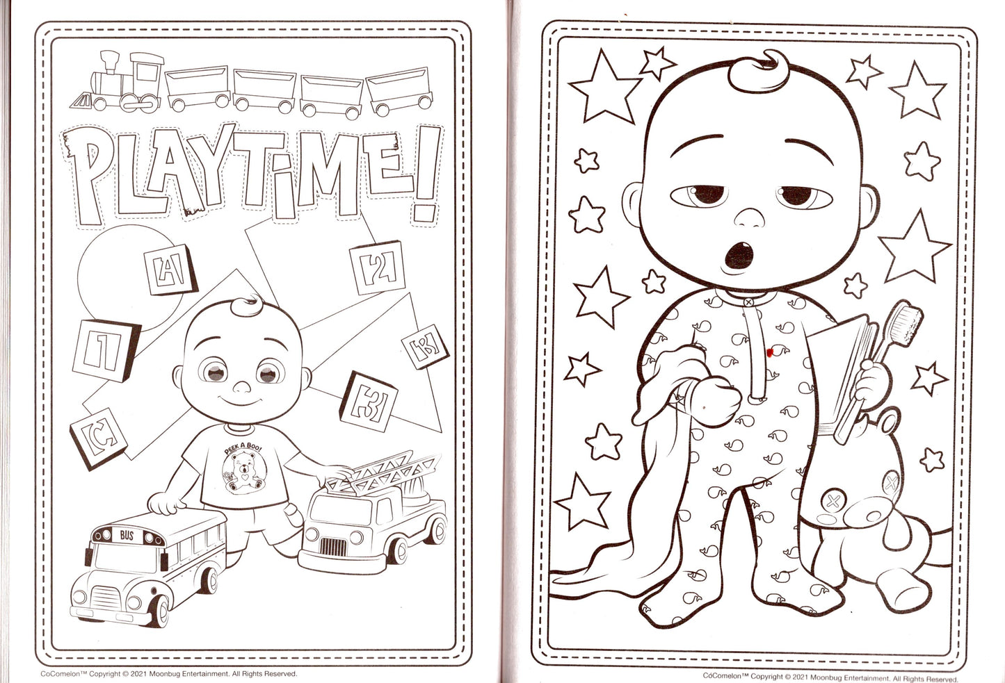 Cocomelon - Jumbo Coloring & Activity Book v1