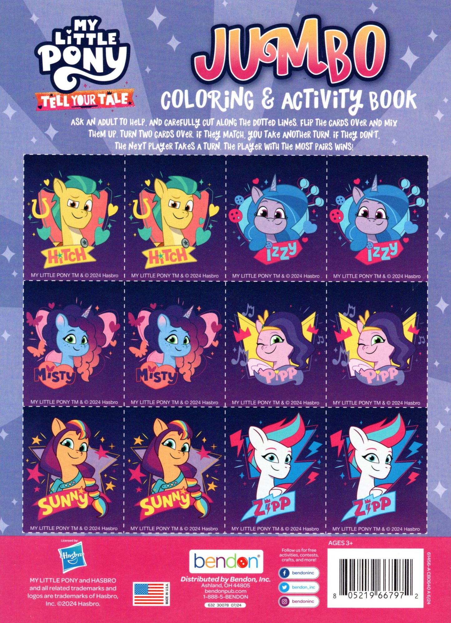 My Little Pony - Jumbo Coloring & Activity Book v7