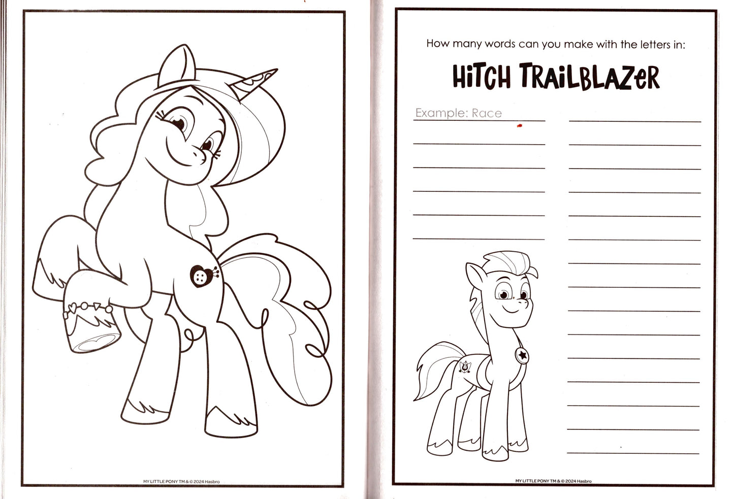 My Little Pony - Jumbo Coloring & Activity Book v7