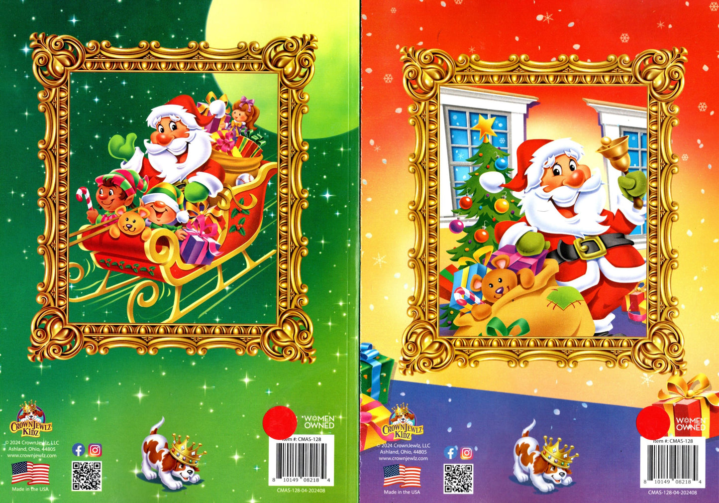 Magical Christmas & Santa's Christmas Surprise - Holiday - Coloring Book (Copy)