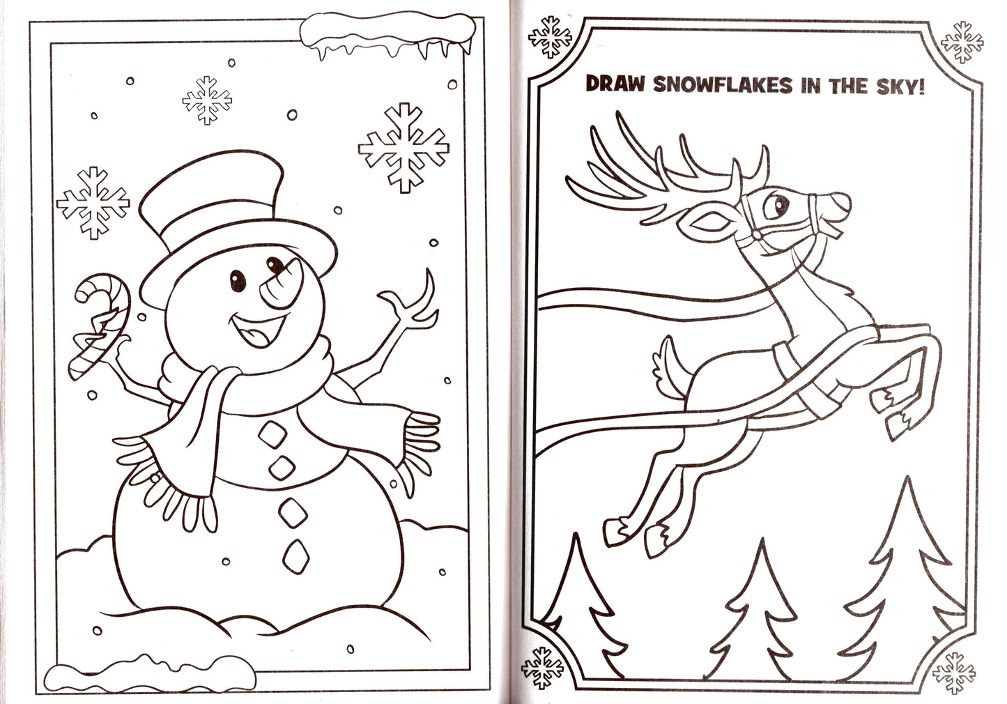 Magical Christmas & Santa's Christmas Surprise - Holiday - Coloring Book (Copy)