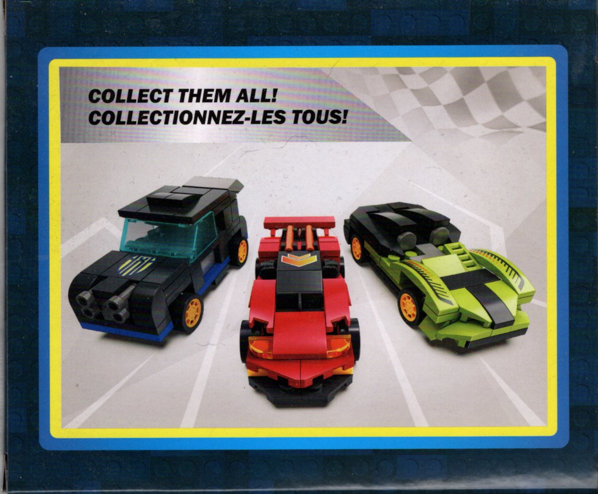 MAKE-IT BLOCKS - PULLBACK ACTION CAR - 75, 72, 78 PC. CONSTRUCTION BLOCKS Set