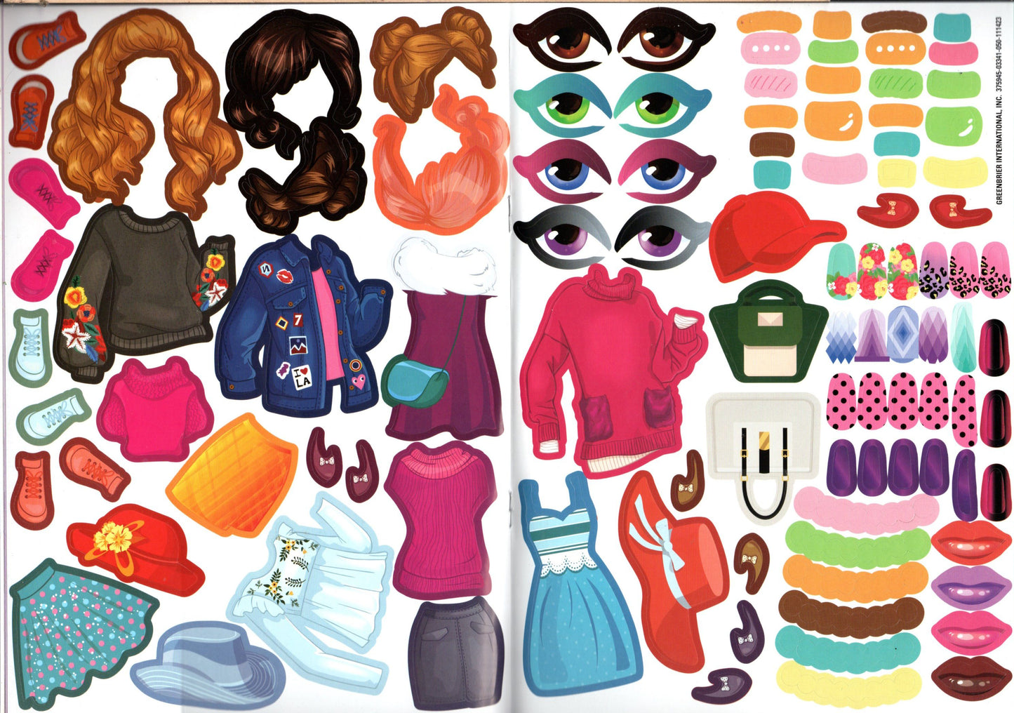 Silly & Fashion and ??? Sticker Fun - Sticker Included - Activity Book Set of 3