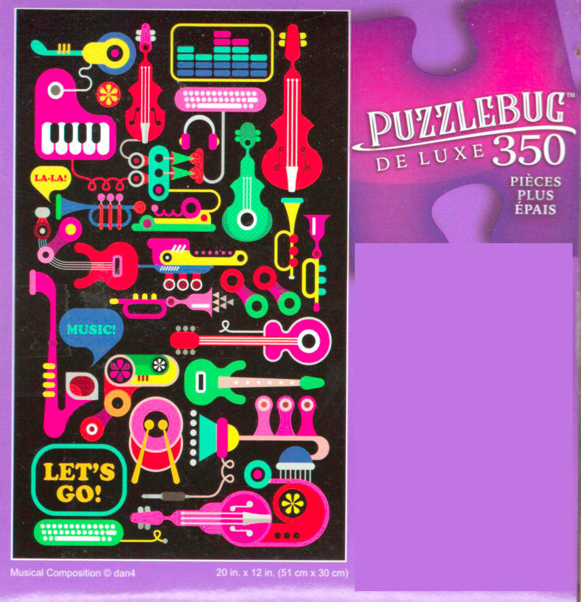 Musical Composition - 350 Pieces Deluxe Jigsaw Puzzle