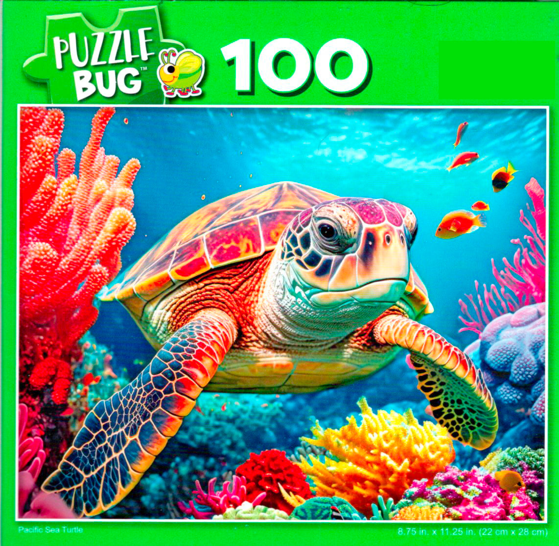 Pacific Sea Turtle - 100 Piece Jigsaw Puzzle