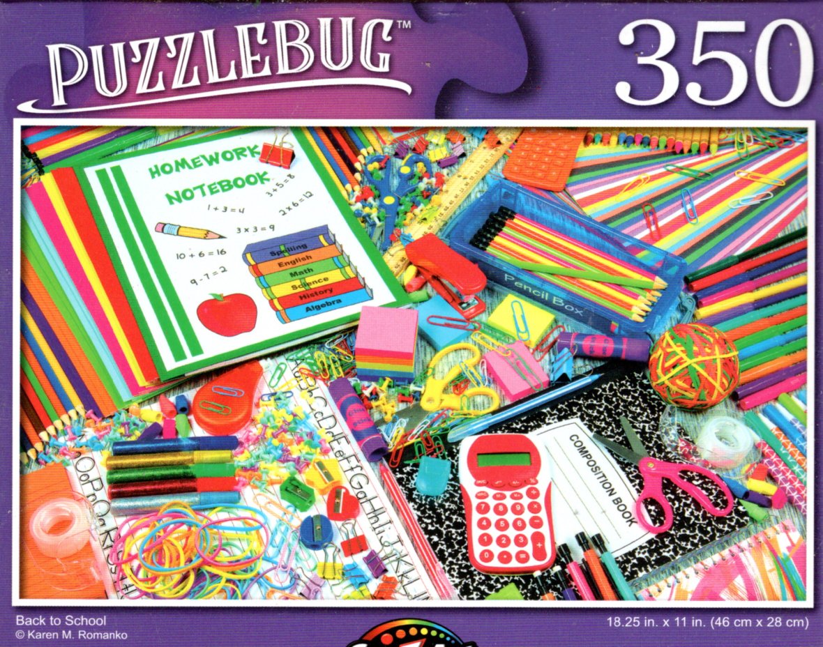 Back to School - 350 Pieces Jigsaw Puzzle