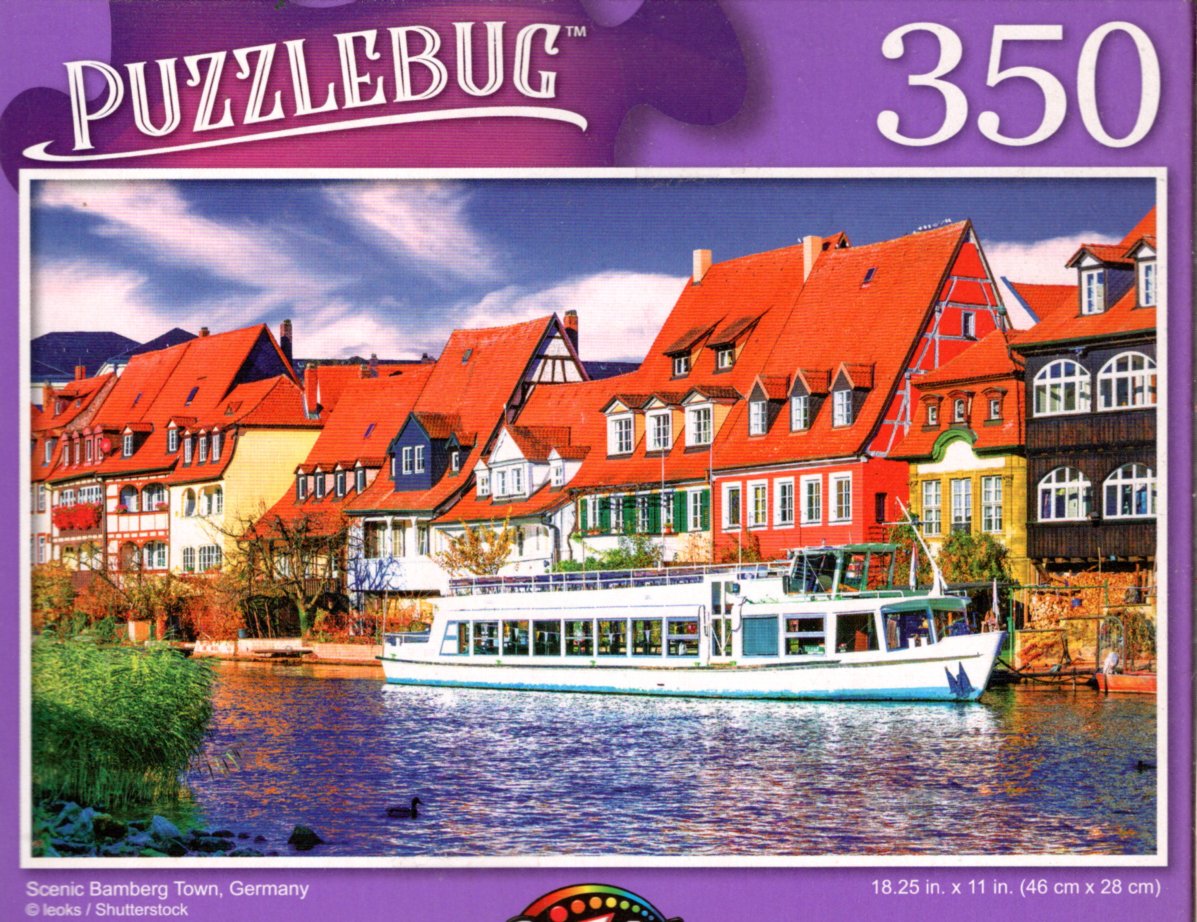 Scenic Bamberg Town, Germany - 350 Pieces Jigsaw Puzzle