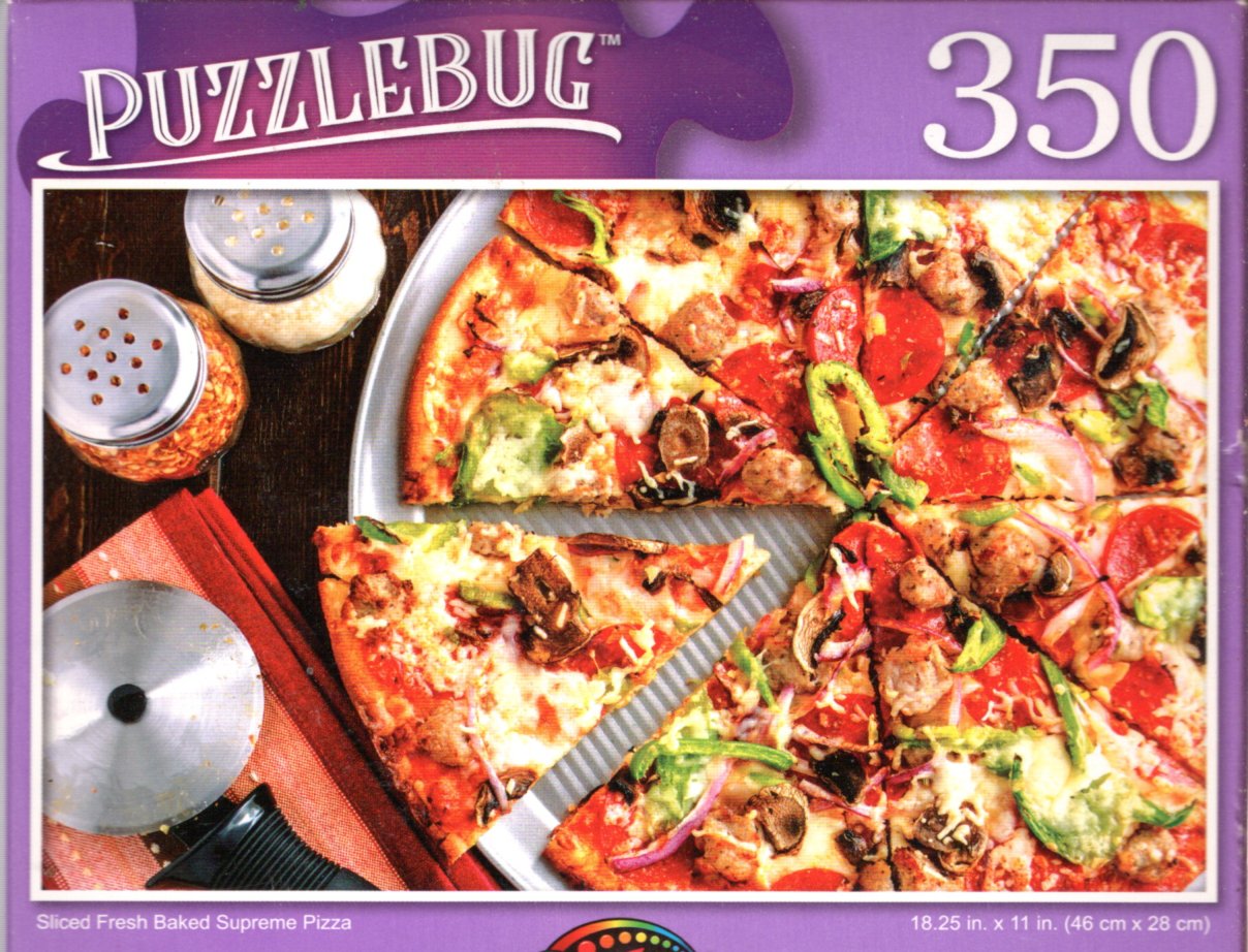 Sliced Fresh Baked Supreme - 350 Pieces Jigsaw Puzzle