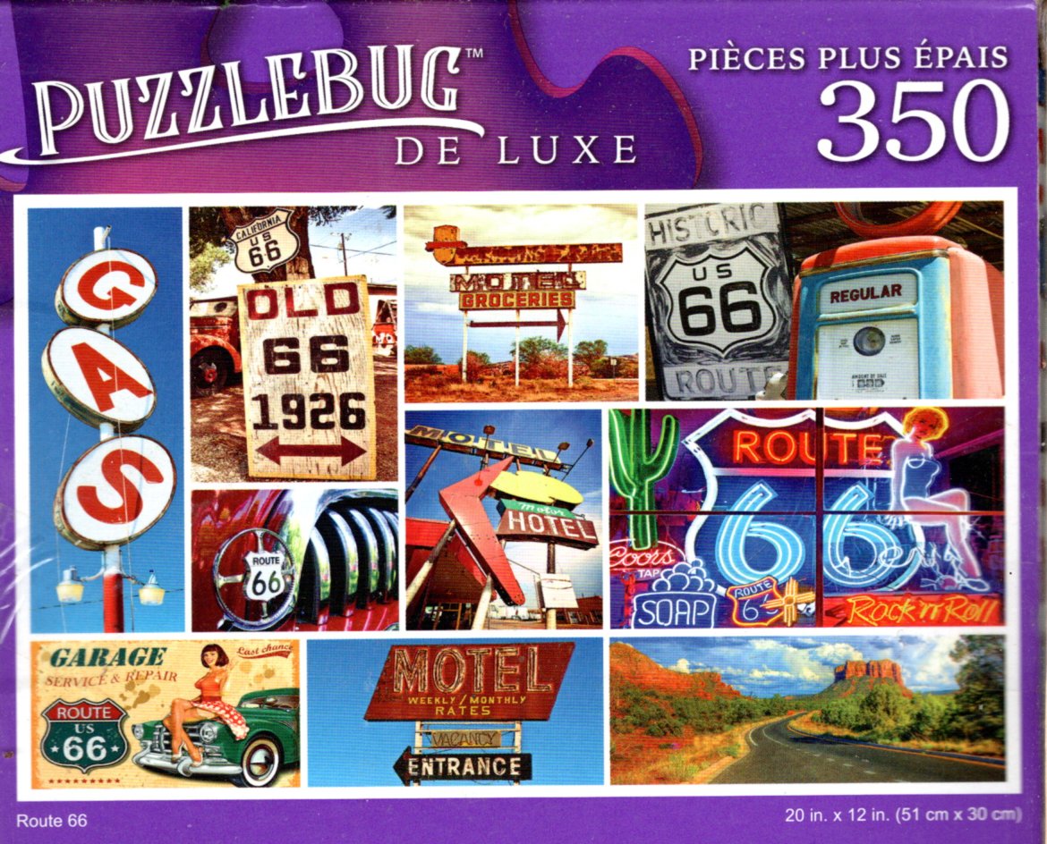 Route 66-350 Pieces Jigsaw Puzzle
