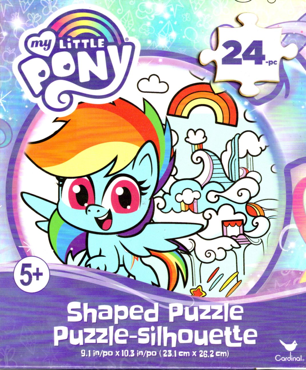 My Little Pony - 24 Shaped Jigsaw Puzzle (Set of 3)