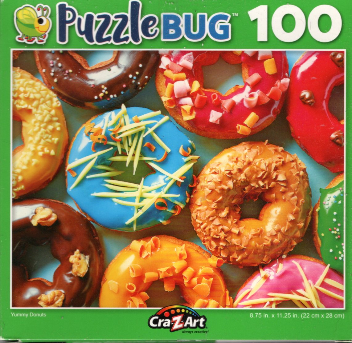 Yummy Donuts - 100 Piece Jigsaw Puzzle