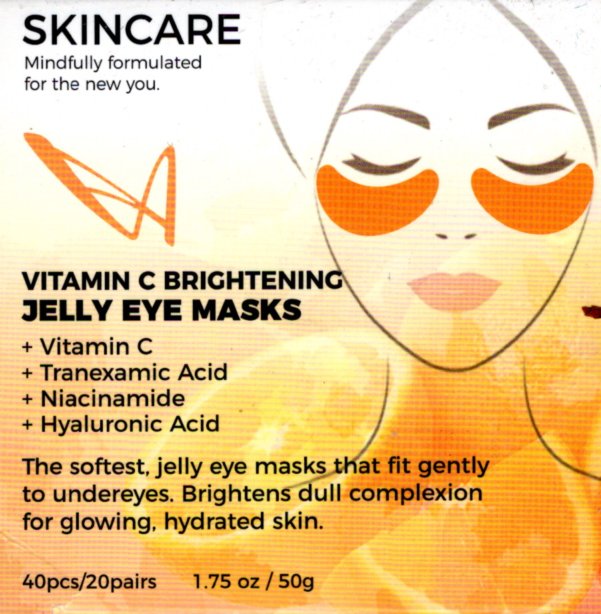 Caffeine & Vitamin Brightening Jelly Eye Masks 40 pcs. 20 pairs (Set)