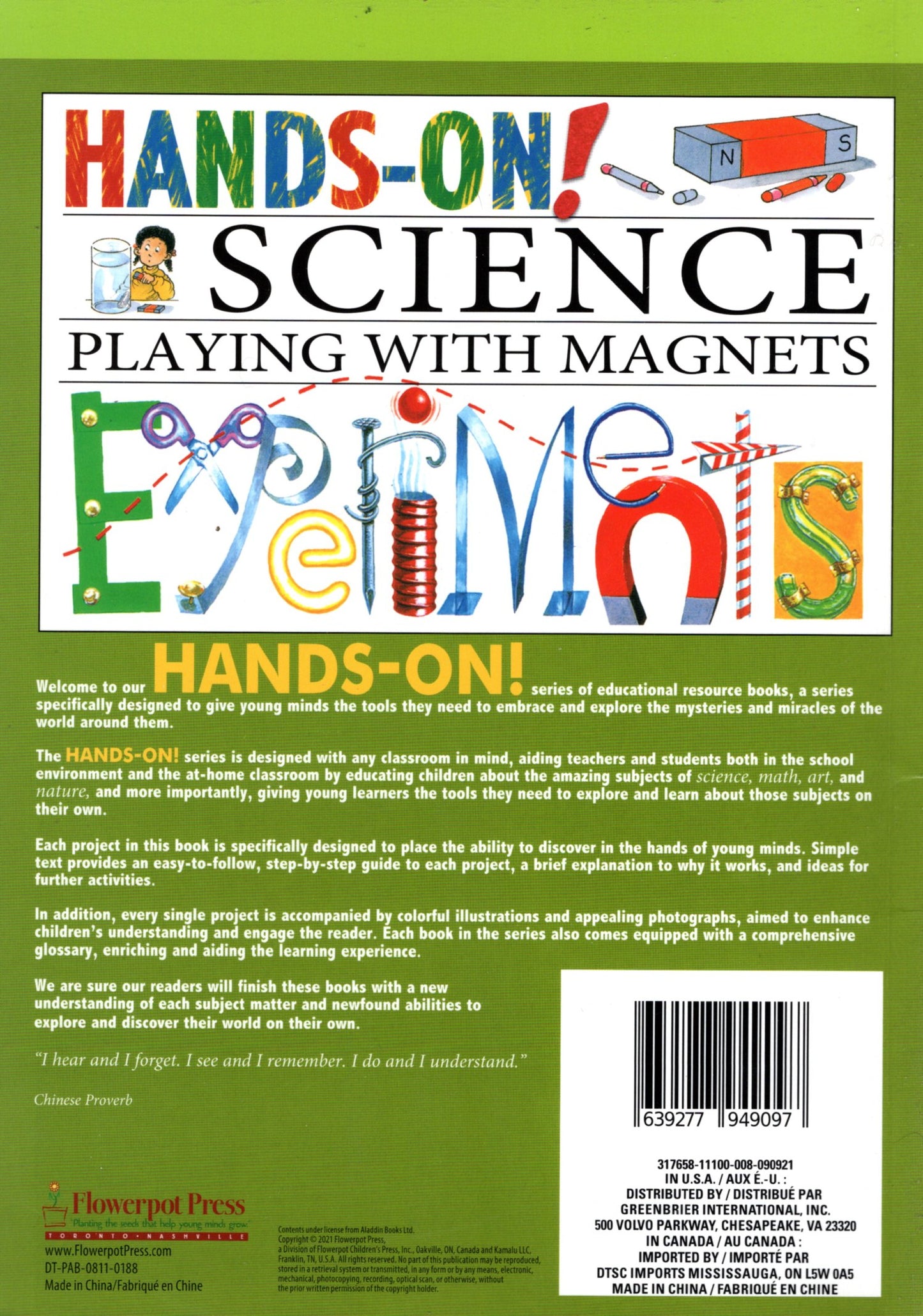 World of Wonder Activity Workbook - Hands-On! Science Playing with Magnets
