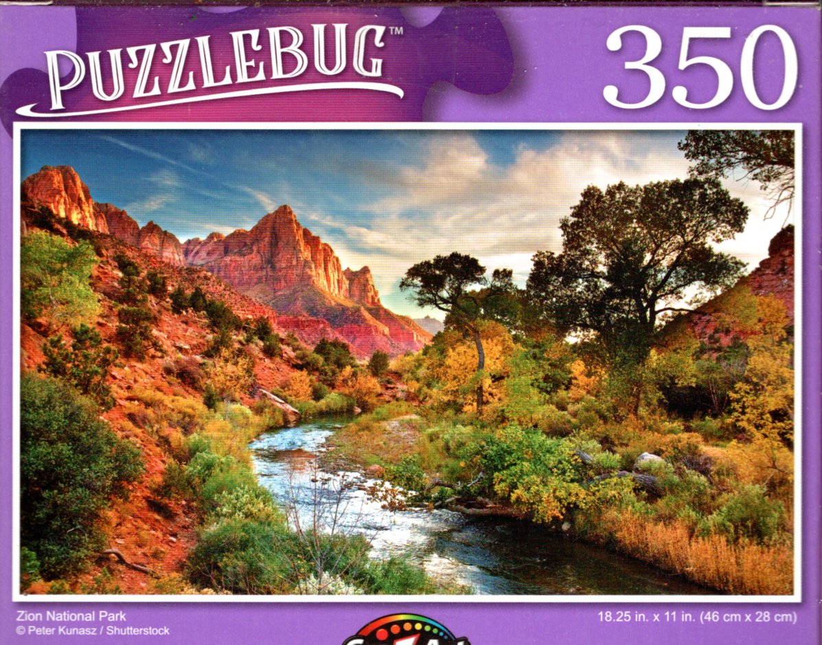 Zion National Park - 350 Pieces Jigsaw Puzzle