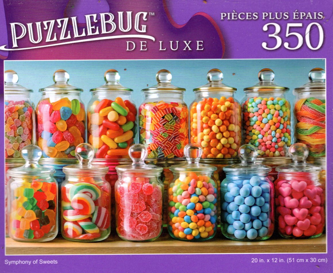 Symphony of Sweets - 350 Pieces Jigsaw Deluxe Puzzle