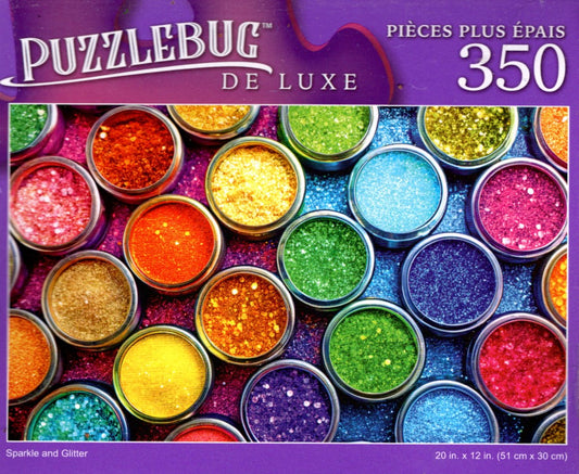 Sparkle and Glitter - 350 Pieces Jigsaw Deluxe Puzzle