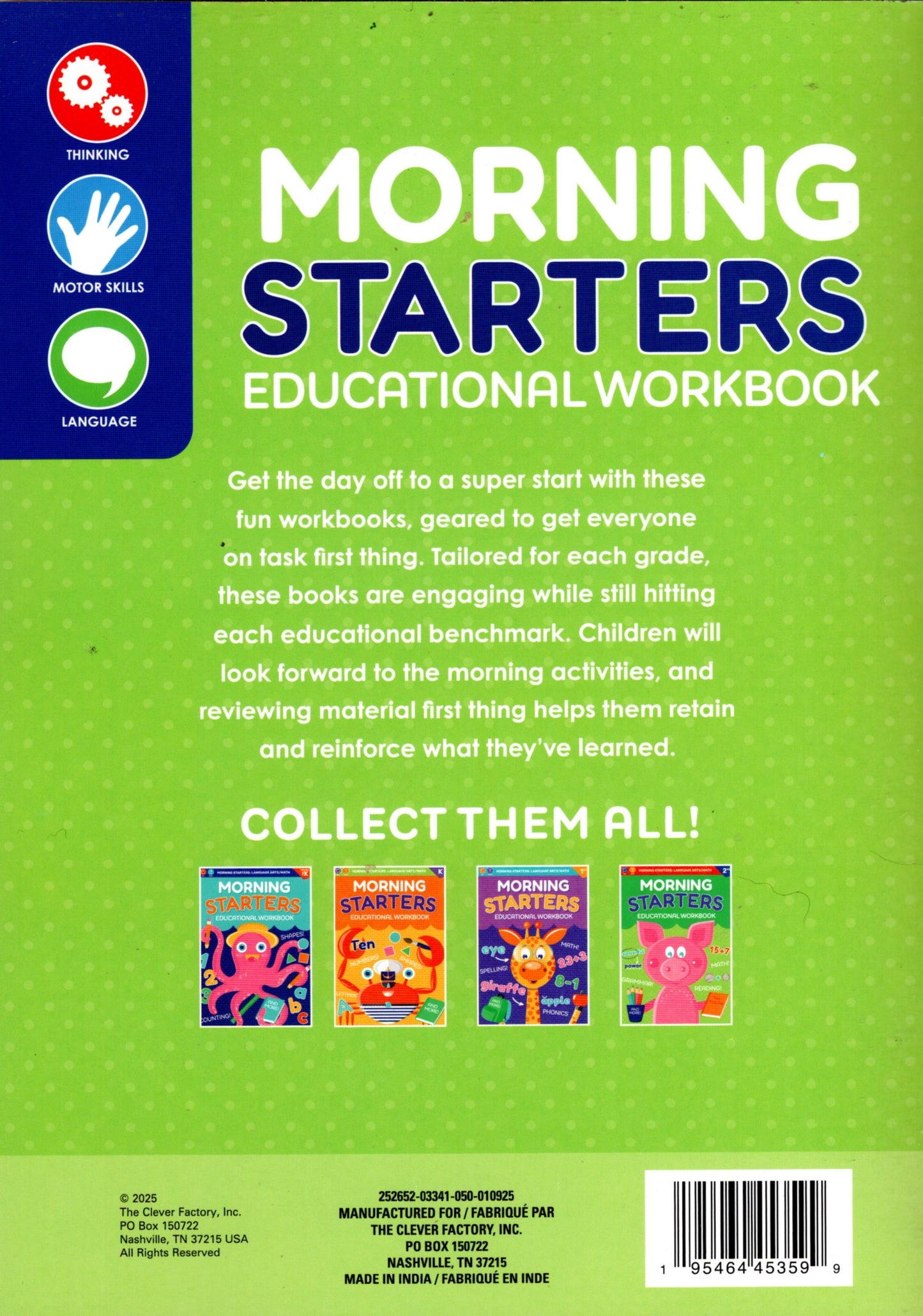 Second Grade - Morning Starters Educational Workbooks - v20