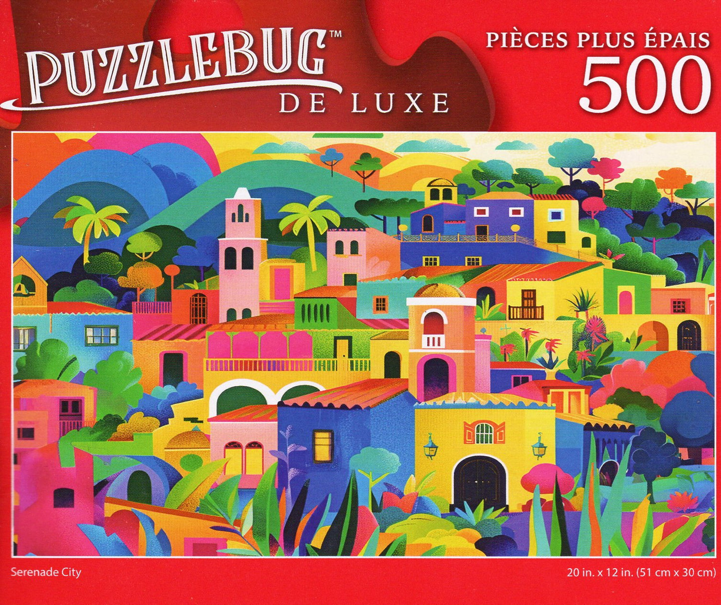 Serenade City - 500 Pieces Deluxe Jigsaw Puzzle