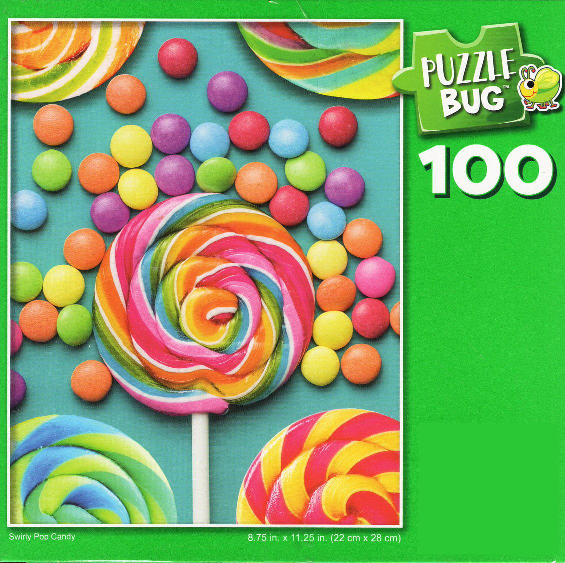 Swirly Pop Candy - 100 Piece Jigsaw Puzzle