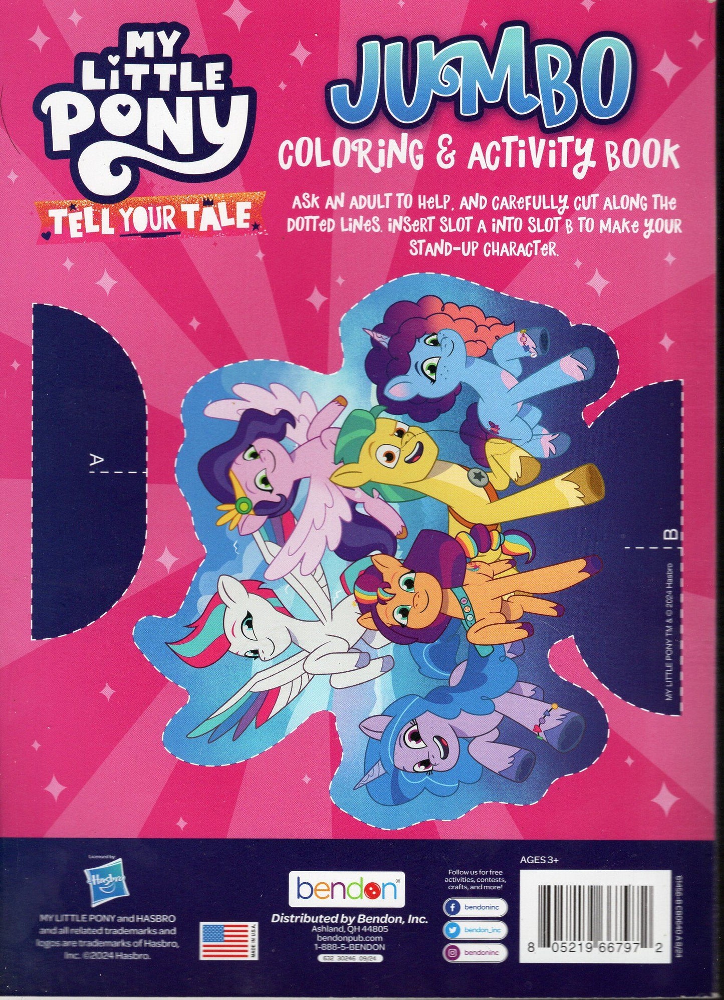 My Little Pony - Jumbo Coloring & Activity Book v6