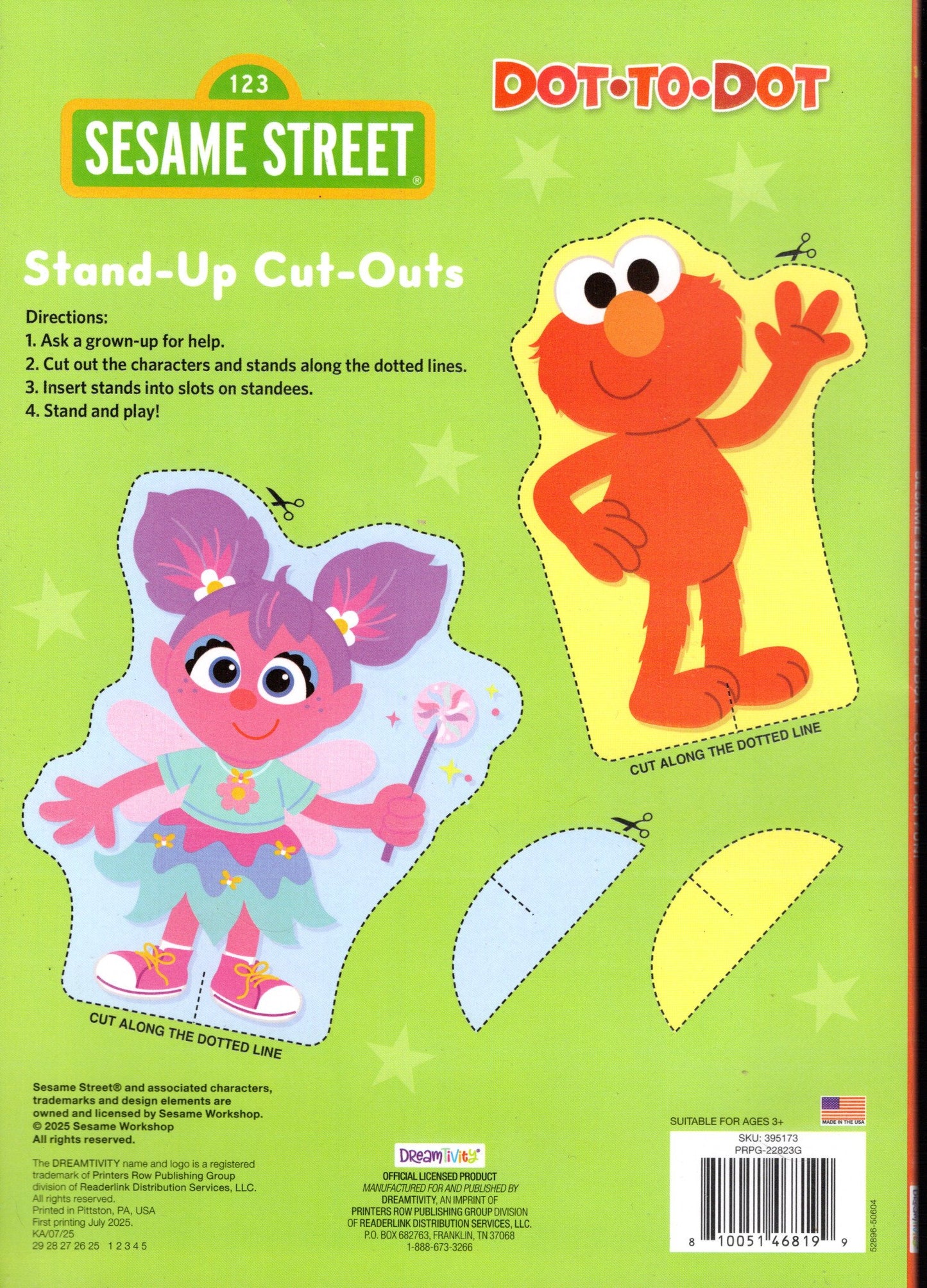 123 Sesame Street - Dot to Dot - Count on Fun! - Coloring & Activity Books