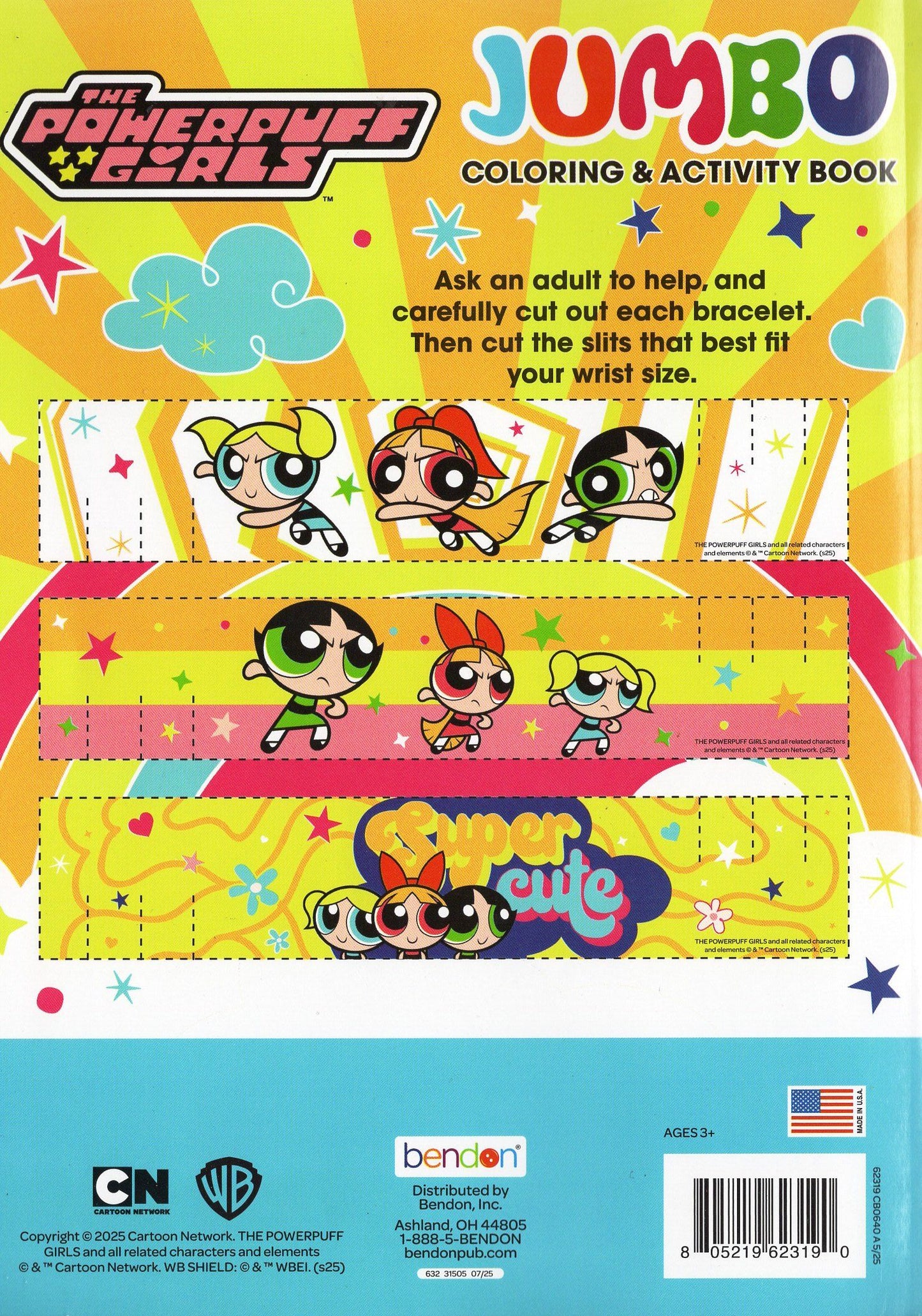 The Poverpuff Girls - Jumbo Coloring & Activity Book