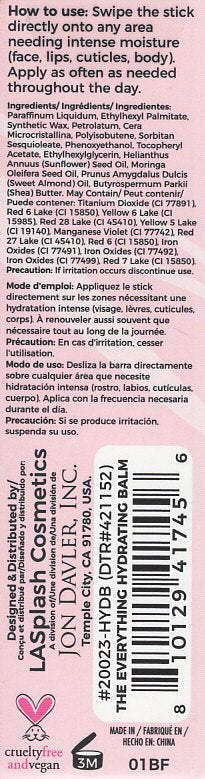 La Splash The Everything Hydrating Balm -0.24oz