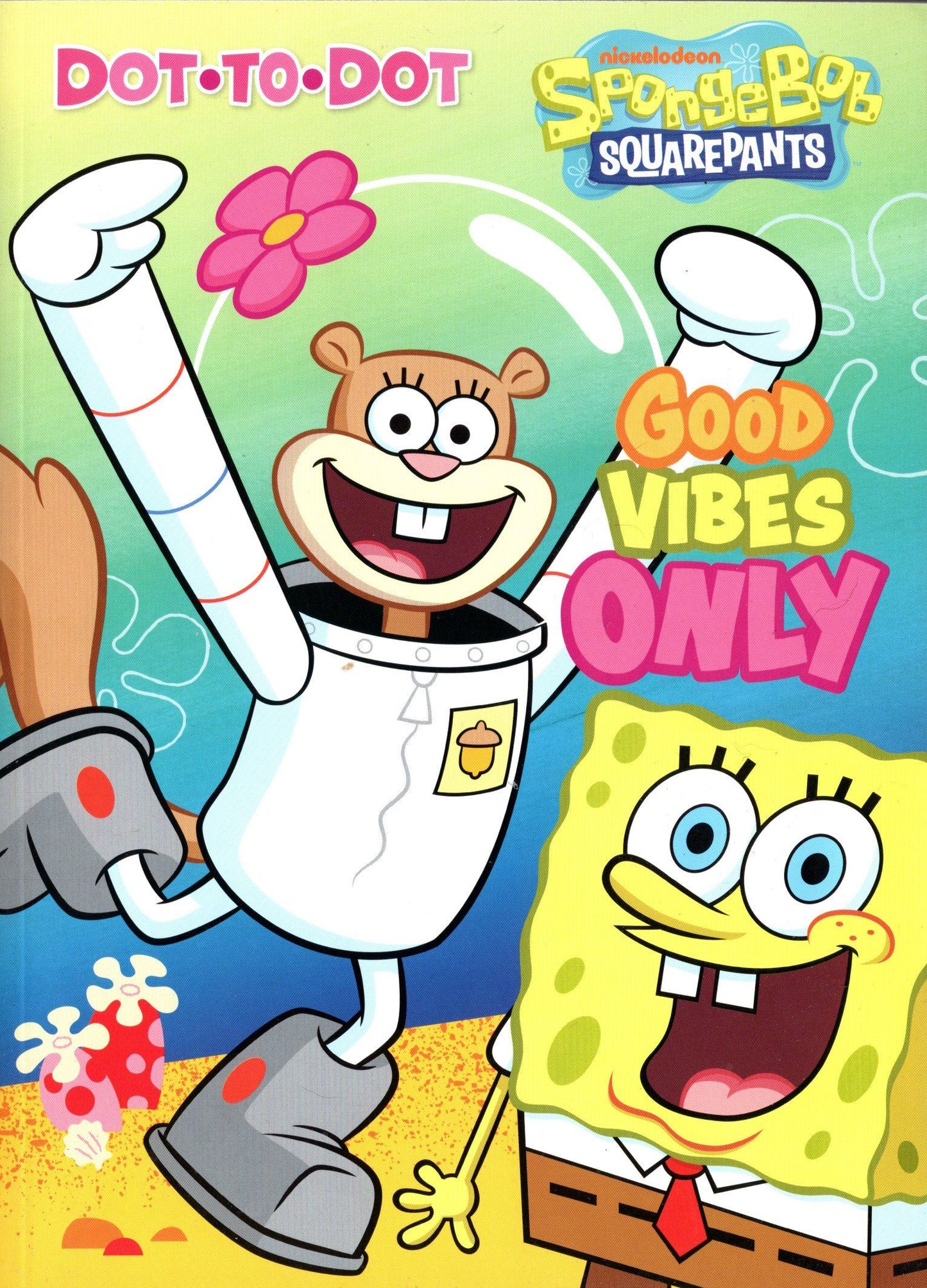 Nickelodeon SpongeBob - Dot to Dot - Good Vibes Only - Activity Books