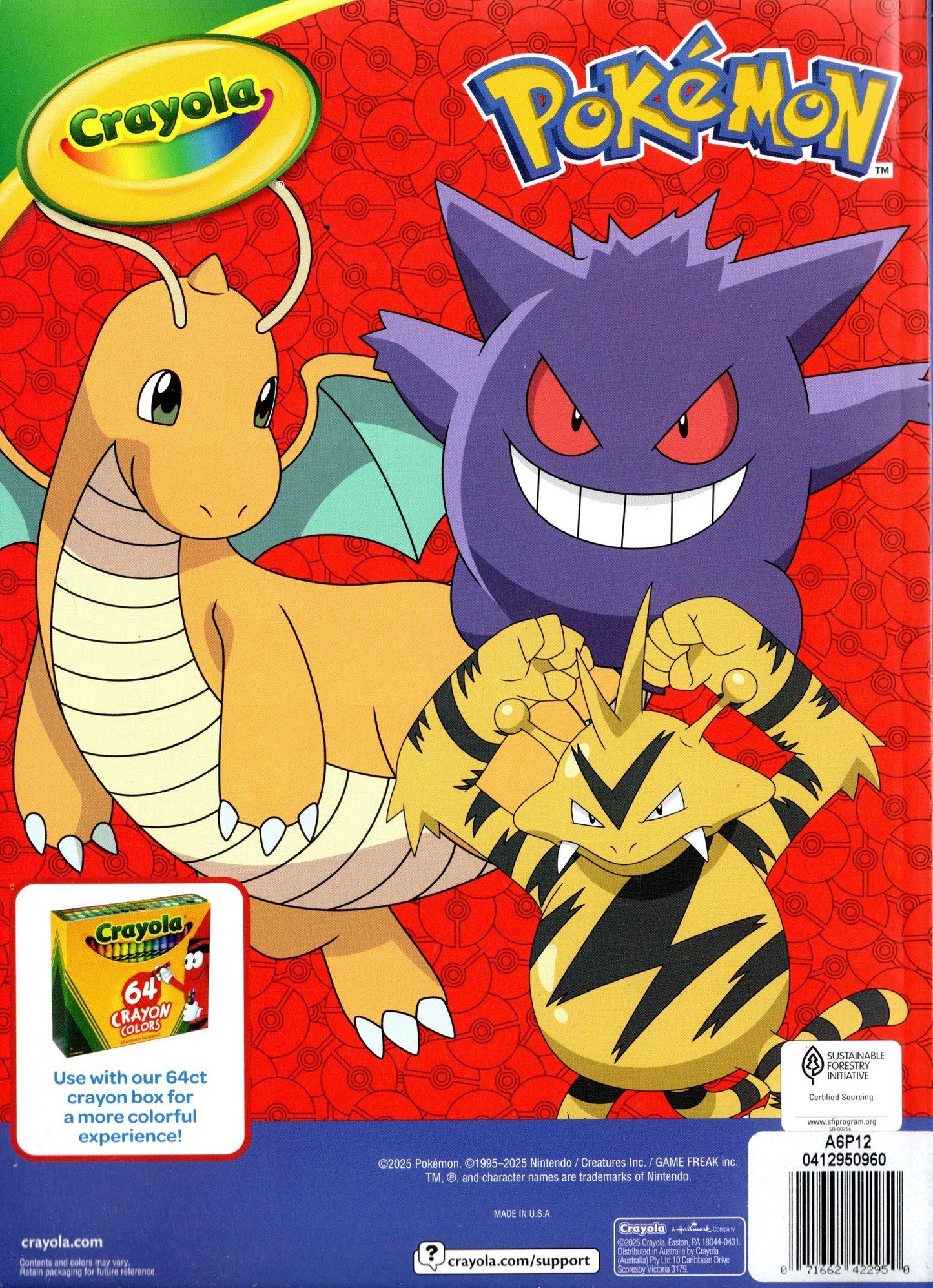 Crayola - Pokémon - Coloring Book
