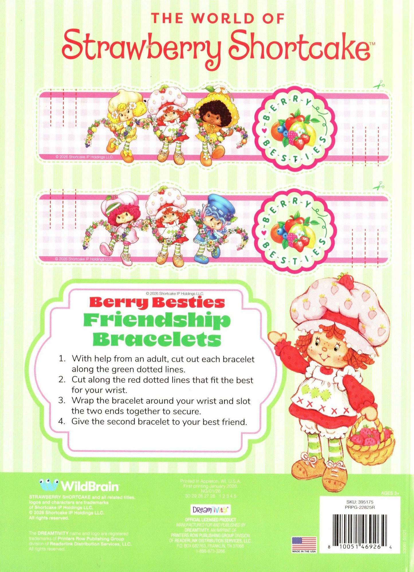 The World of Strawberry Shortcake - Berry & Besties - Coloring Book