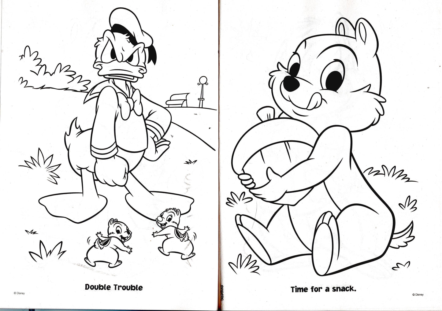 The Disney Afternoon - Coloring and Activity Book ~ Lookin for Adventure