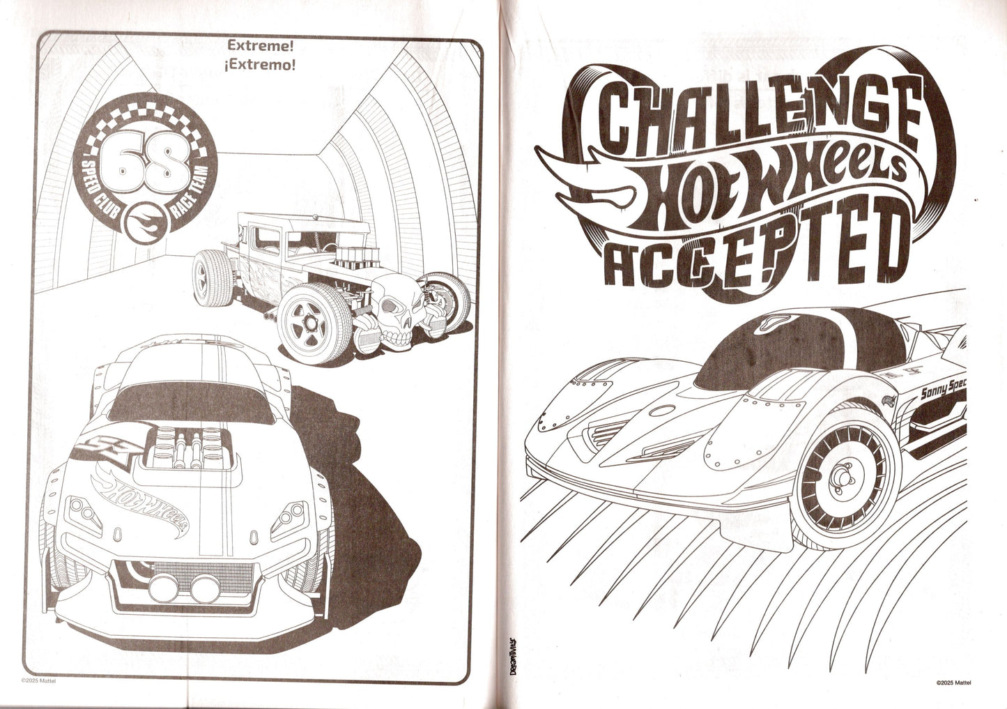 Share Colortivity Hot Wheels - Full Throttle - Coloring & Activity Book