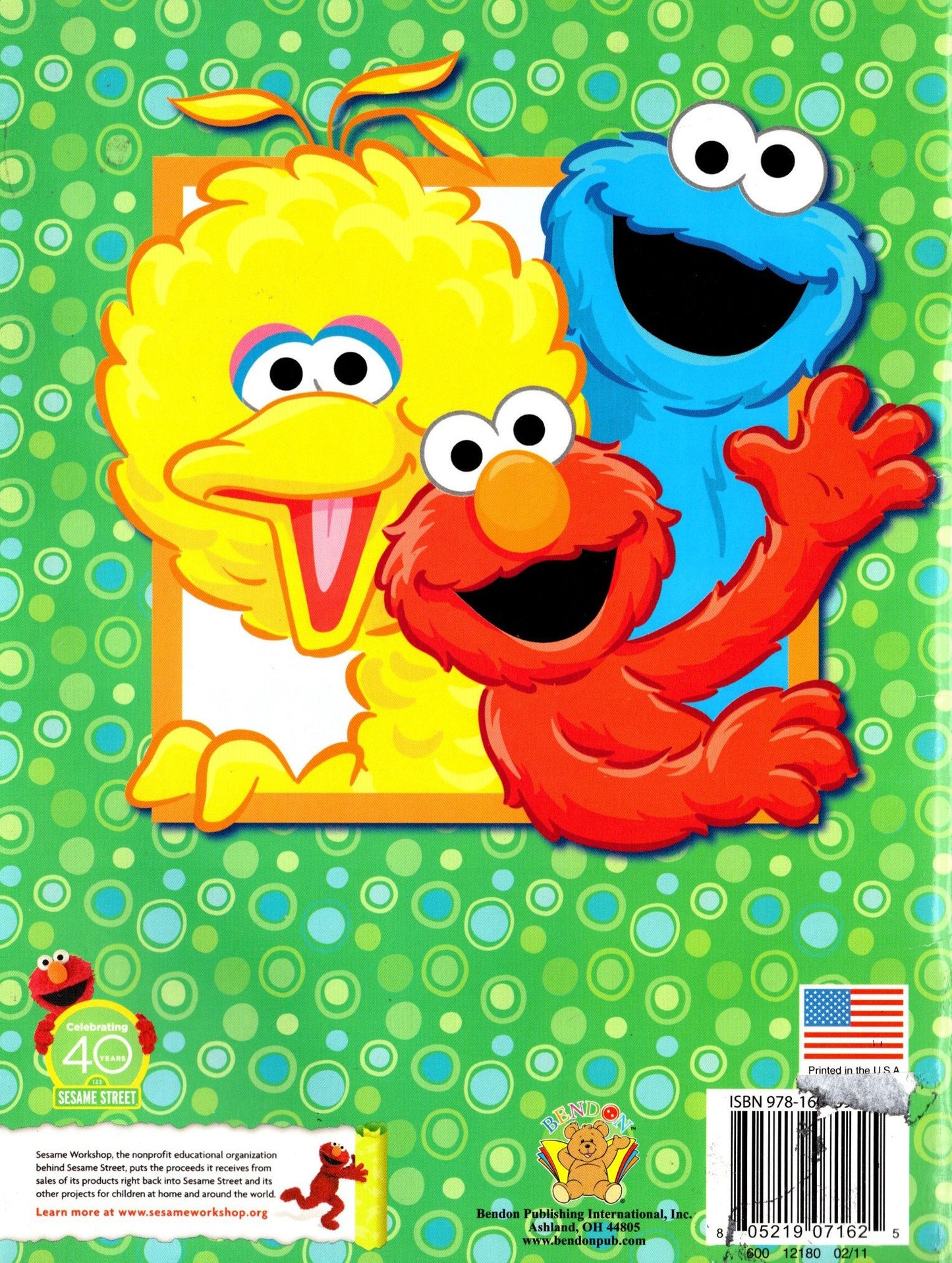 Sesame Street Color and Trace Activity Book