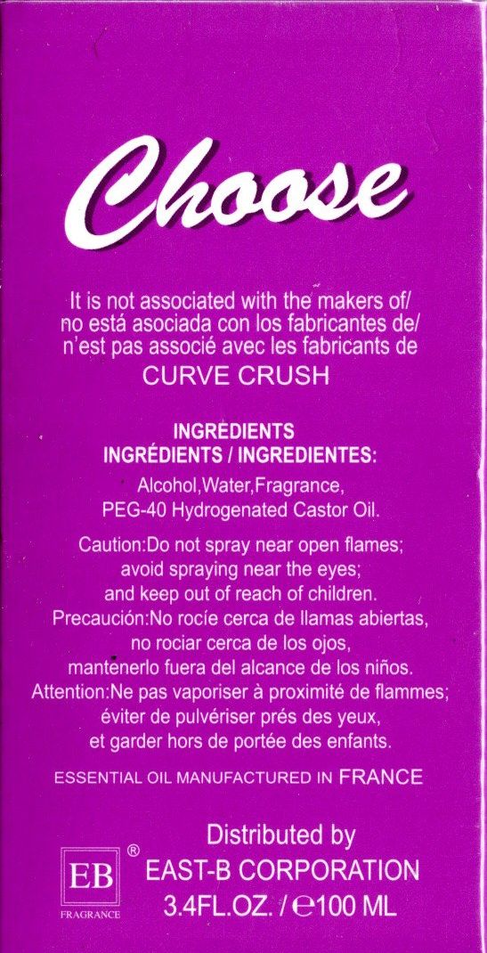 Choose Eau de parfum for women 3.4 Fl. Oz.