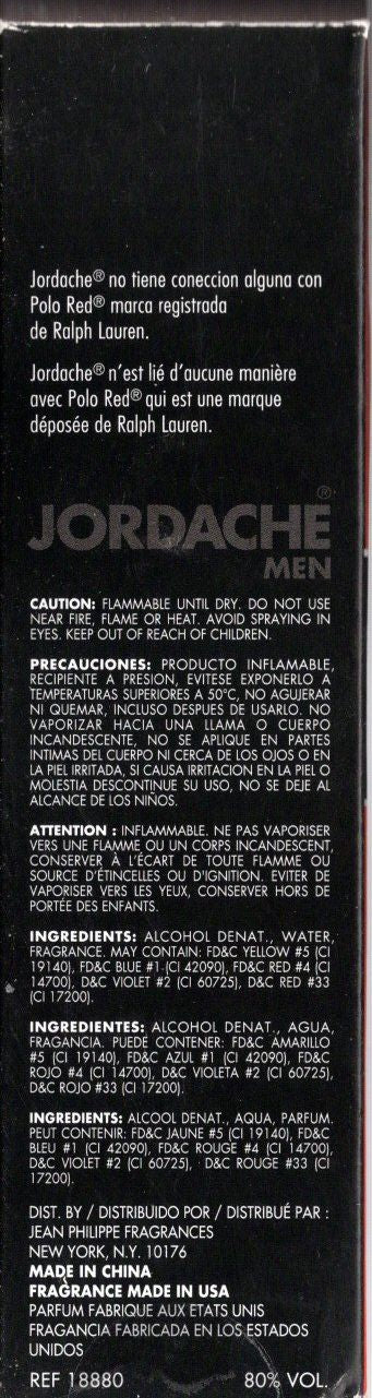 Jordache Men No. 67 Eau De Toilette Natural Spray 2.5 Fl. Oz.