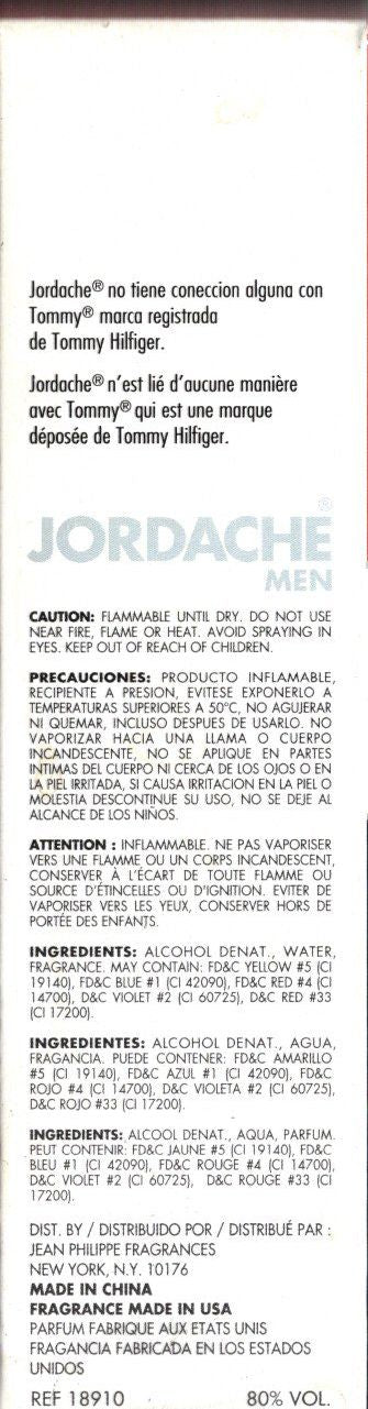 Jordache Men No. 15 Eau De Toilette Natural Spray 2.5 Fl. Oz.