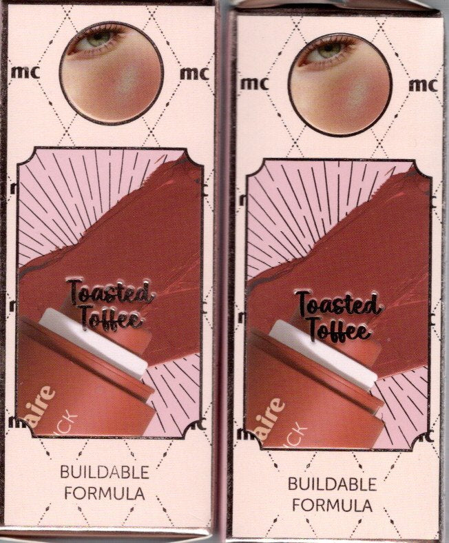 marie claire Paris Blush Stick 2-Pack, 0.56 oz. (Toasted Toffee)