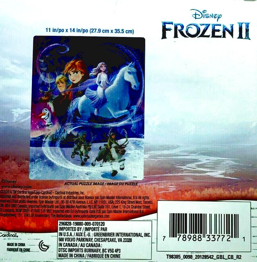 Disney Frozen II - 500 Pieces Jigsaw Puzzle
