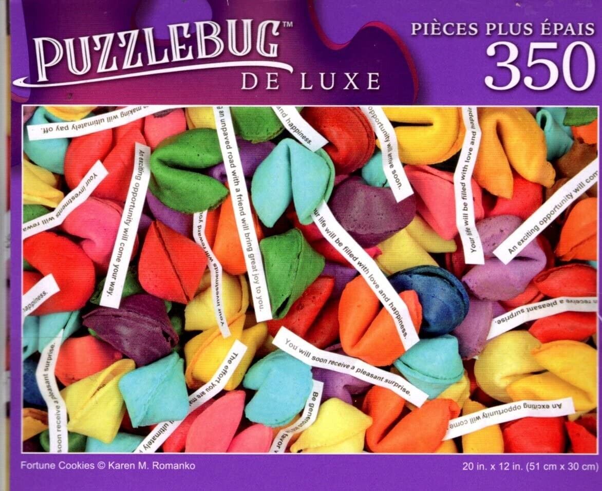 Fortune Cookies - 350 Pieces Deluxe Jigsaw Puzzle