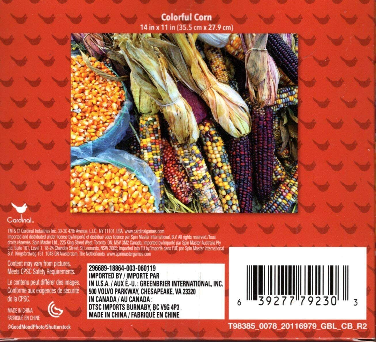 Colorful Corn - 300 Piece Jigsaw Puzzle