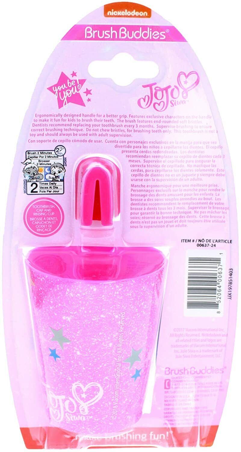 4SGM JoJo Pink Toothbrush Set, Multi