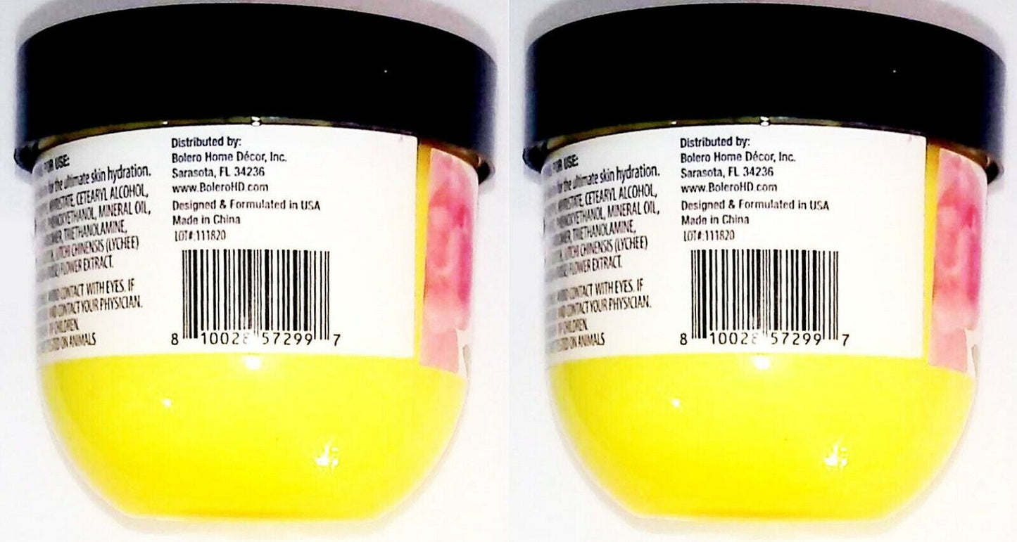 After Shower Cream Lychee + Rose - Body Yogurt 5fl oz (141.7ml) (Set of 2 Pack)