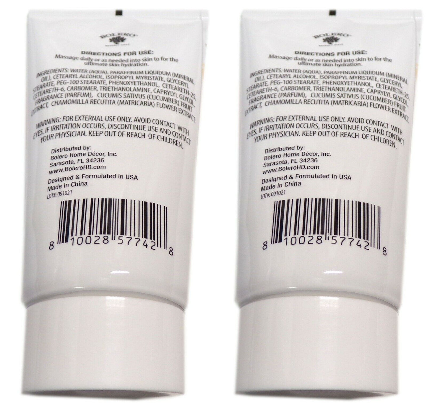 Whipped Body Cream Cucumber & Chamomile 5fl oz (147.8ml) Set