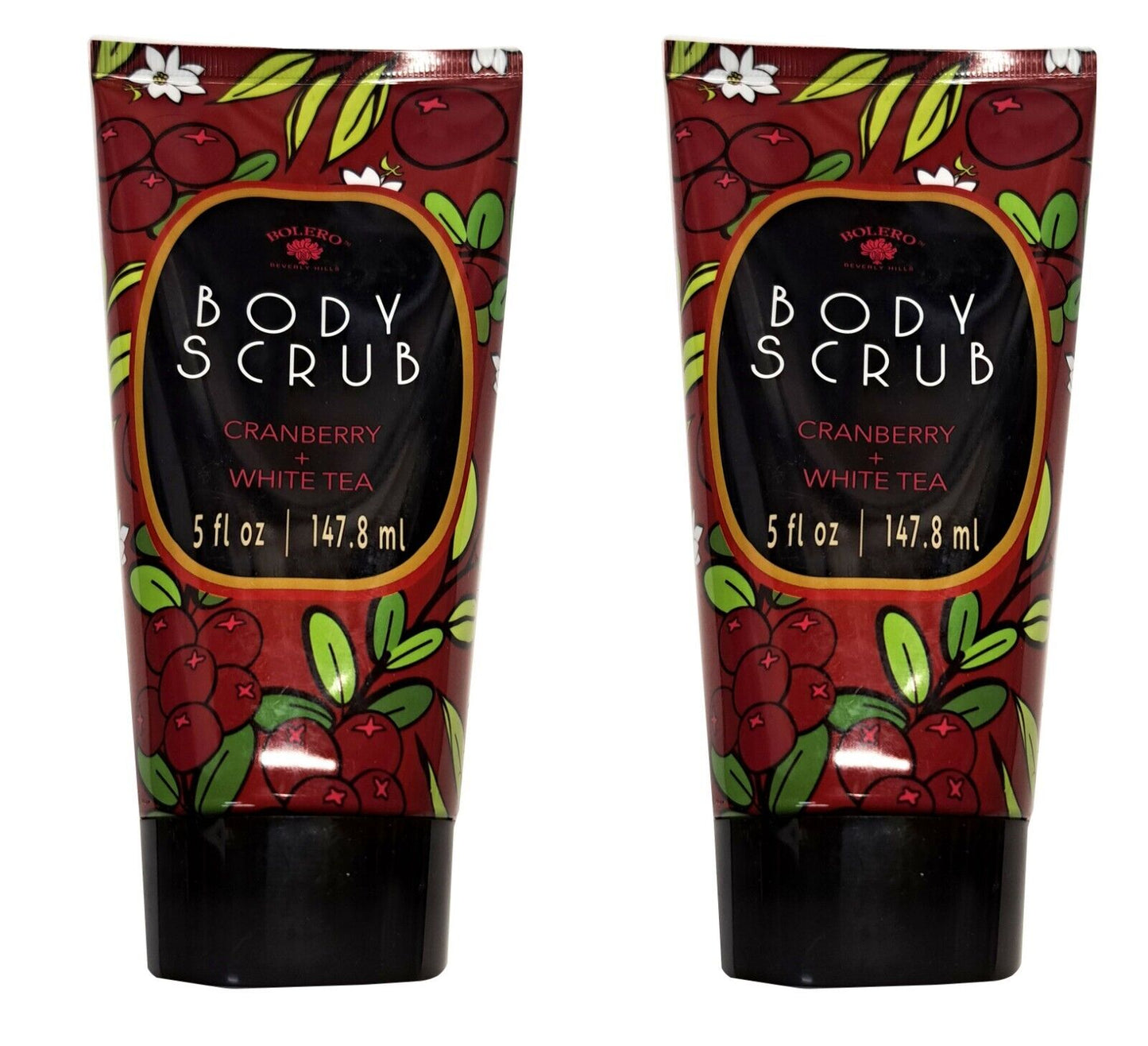 Bolero Body Scrub Coconut Milk & Coffee 5fl oz. 147,8ml (Set of 2)