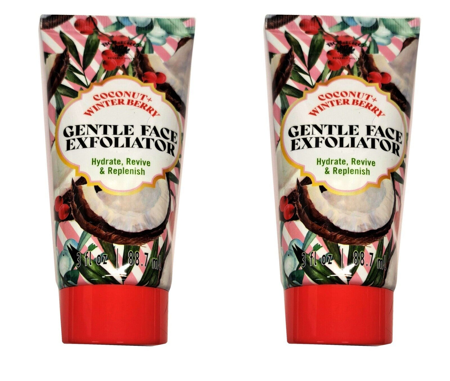 Bolero Gentle Cream Coconut + Winter Berry Hydrate, Revive & Replenish 3fl Set 2