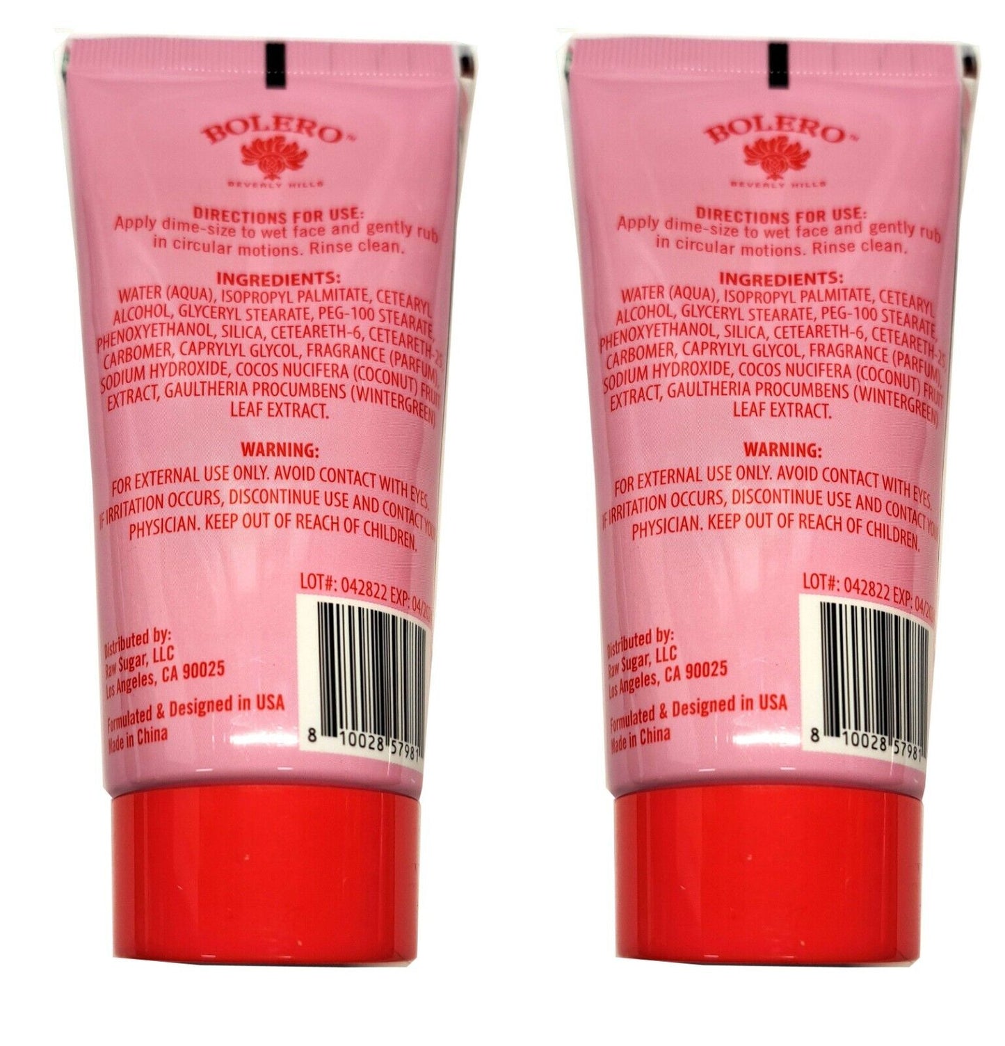 Bolero Gentle Cream Coconut + Winter Berry Hydrate, Revive & Replenish 3fl Set 2