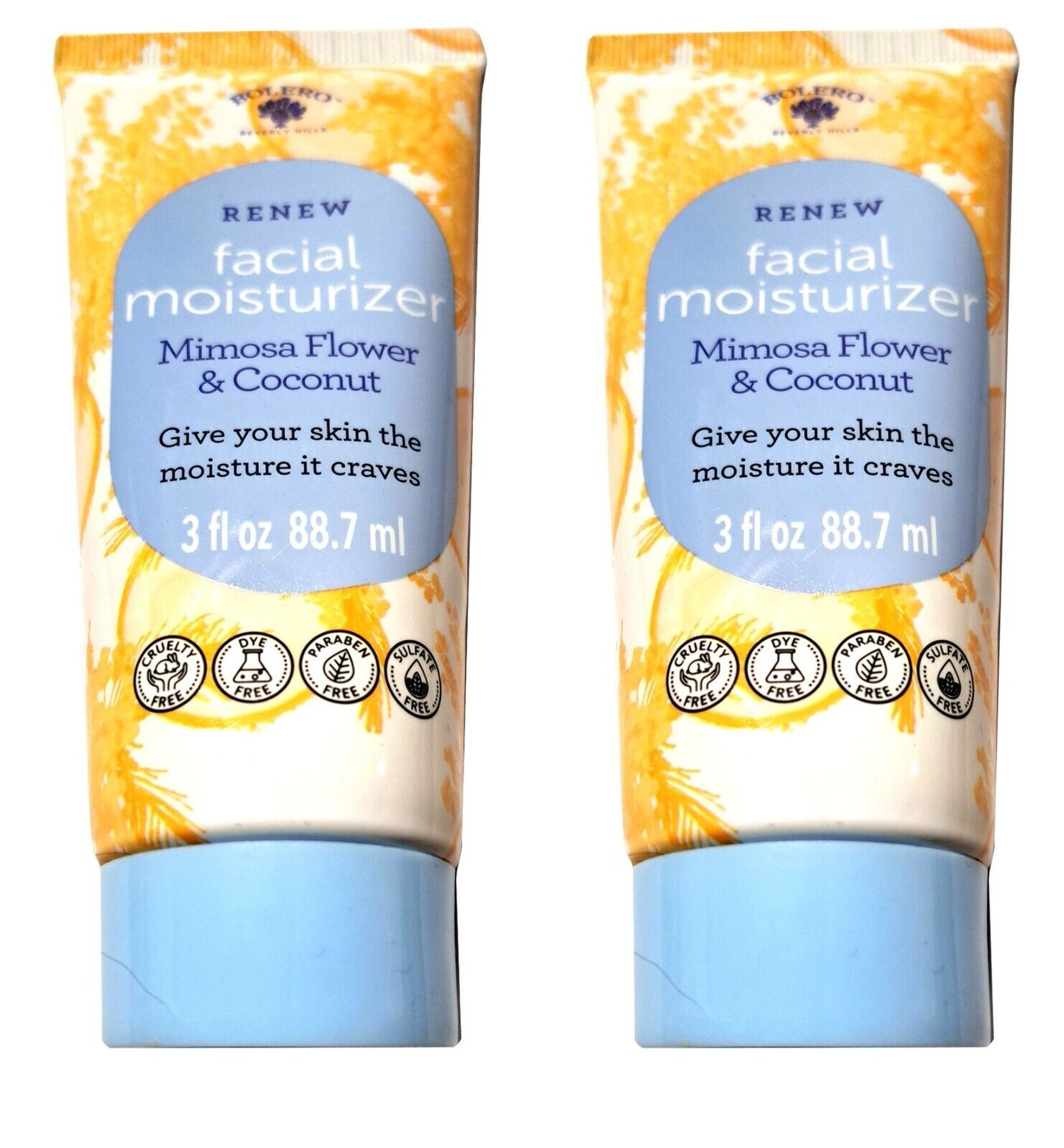 Bolero Revive Facial Moisturizer - Mimosa Flower & Coconut 3fl oz (Set of 2)