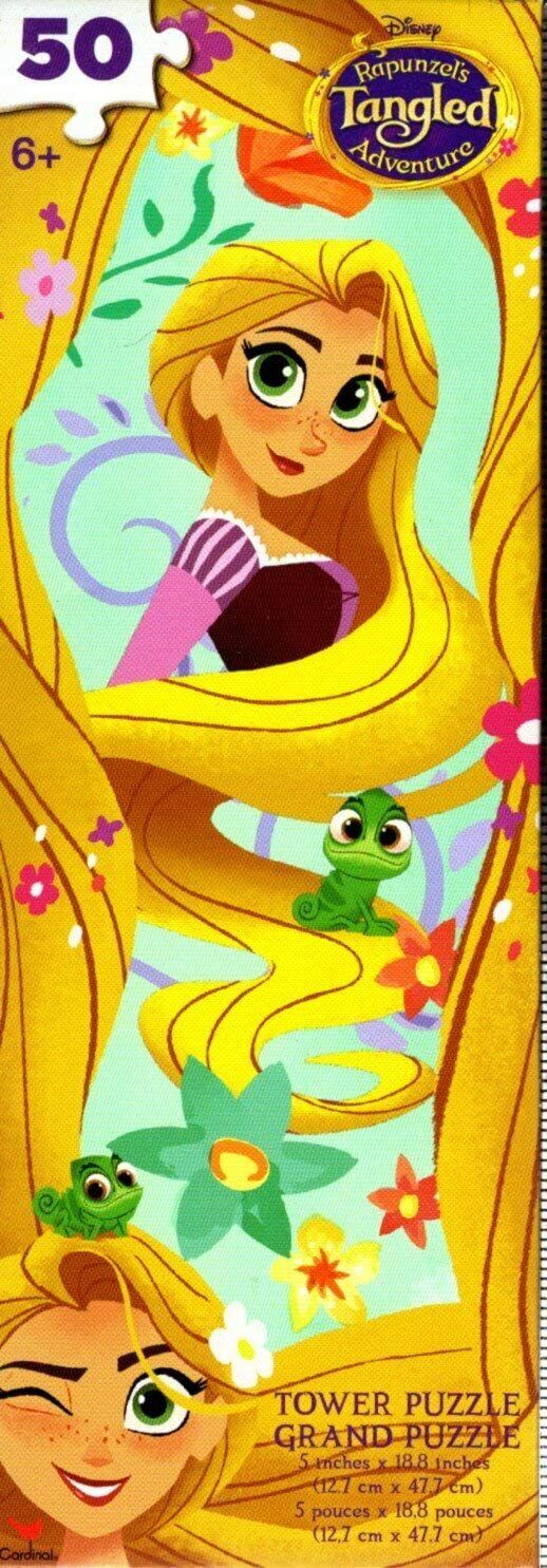 Disney Rapunzel's Adventure Tangeled - 50 Piece Tower Jigsaw Puzzle - v2