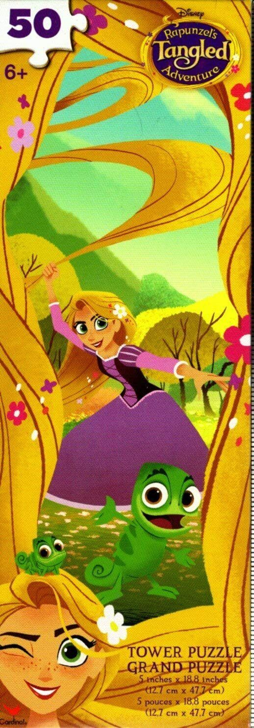 Disney Rapunzel's Adventure Tangeled - 50 Piece Tower Jigsaw Puzzle - v3