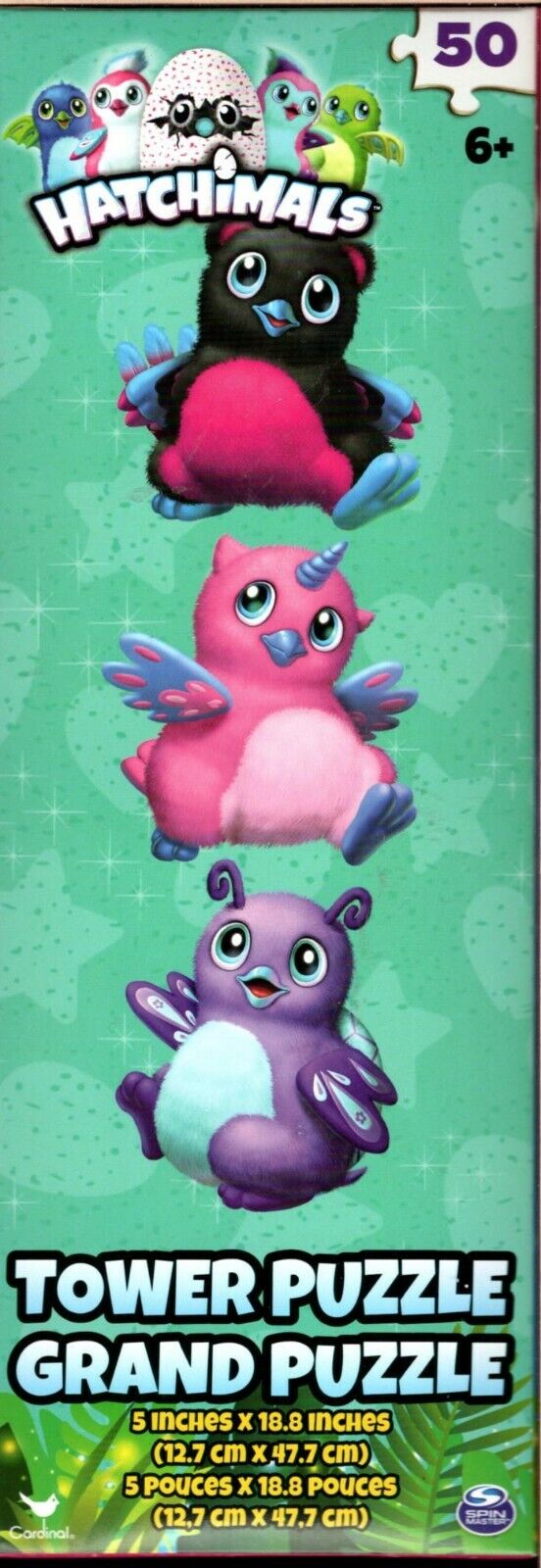 Hatchimals - 50 Piece Tower Jigsaw Puzzle v3